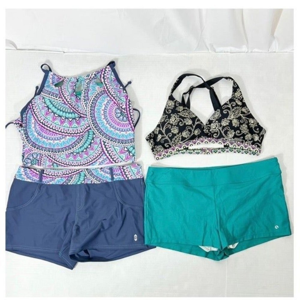 4 PCS Bundle NWOT Free Country Sz XL & Next  Sz XL  Both 38B/C Cup Swimsuits - Picture 2 of 8